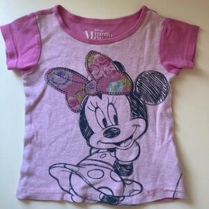 Disney Pretty in Pink Minnie Tee